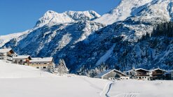 Gipfelblick in Lech-Zürs am Arlberg