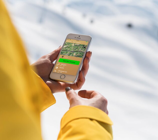 Ski Arlberg App with tracking function