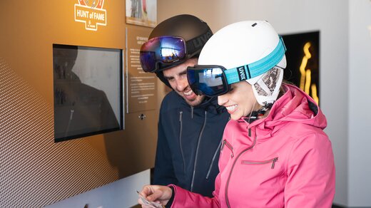 Photos from the exhibition "Hall of Fame" in the ski resort Ski Arlberg