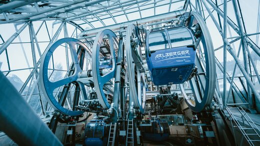 a look behind the scenes at the Arlberg mountain railroads