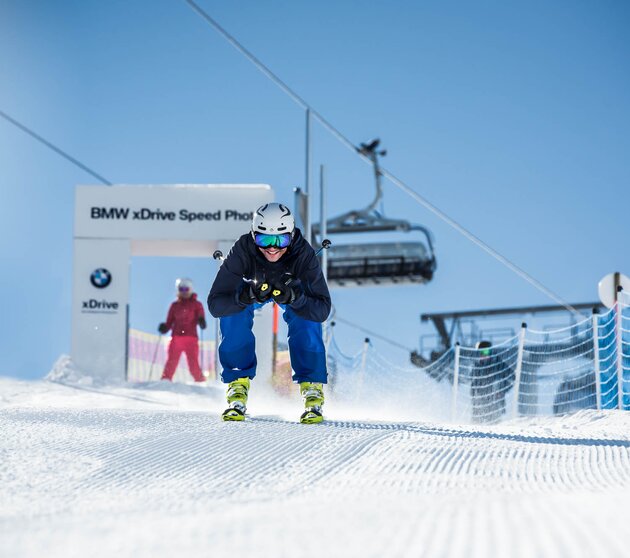 BMW  xDrive - Rennstrecke in Lech-Oberlech-Zürs