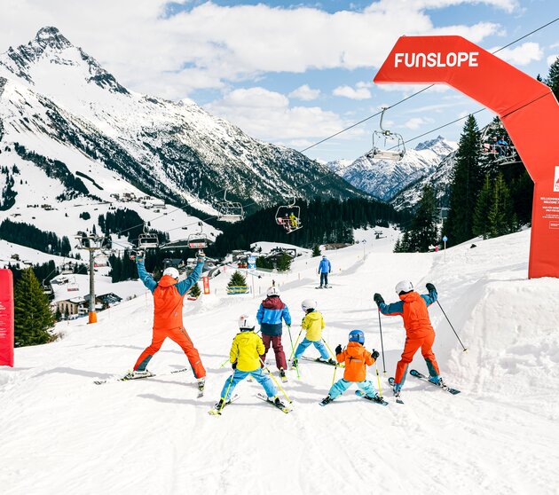 Funslope - Ski Arlberg Funslope in Warth-Schröcken am Arlberg