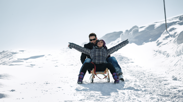 Tobogganing in the Ski Arlberg ski region