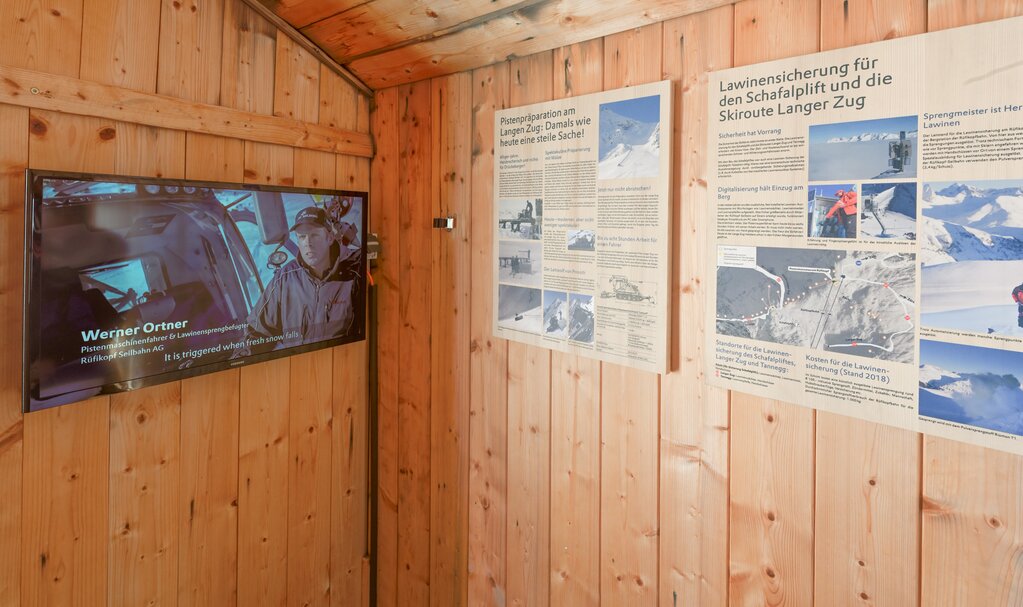 Infopoint Langer Zug in Lech am Arlberg